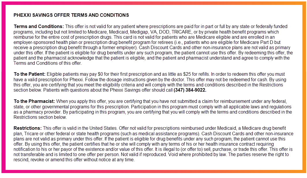 Savings Program Terms 5